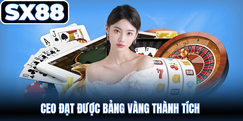 CEO đạt được bảng vàng thành tích