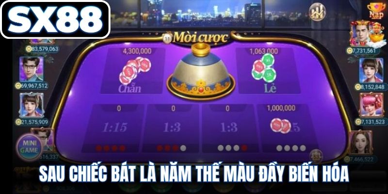 Sau chiếc bát là năm thế màu đầy biến hóa