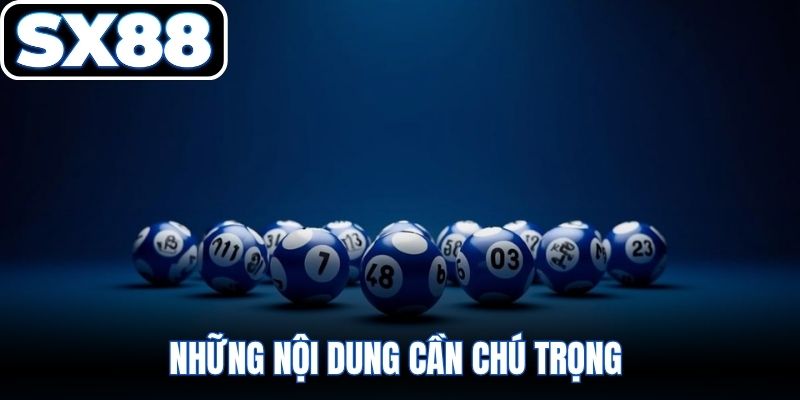 Những nội dung cần chú trọng 