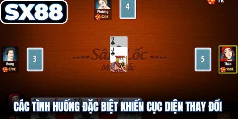 Các tình huống đặc biệt khiến cục diện thay đổi rất nhanh